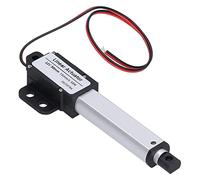 Bewinner Mini Electric Linear Actuator 12V, 50mm Stroke, Limit Switch, Automatic Operation, Aluminium Alloy, Panel Mount, 12 Volts, 1 Count