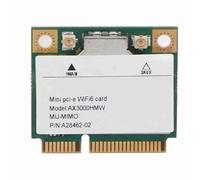 Bewinner Mini PCIE WiFi 6 Network Card, 3000Mbps AX210 Wireless Adapter, 802.11ax/ac Dual Band 2.4G/5GHz with MU-MIMO, for 10 Laptop Desktop PC