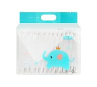 Bewinner Mini Portable Single Wet Wipes 50 Pack Individually Wrapped Gentle Non Woven Fabric for Face Hands Baby Soft Skin Travel (Xiaofuxiang 50 tablets pack)