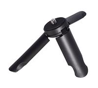 Bewinner Mini Tripod Stand for Selfie Stick, Portable Phone Tripod with 1/4 Screw, Anti-Slip Camera Mount for Smartphone, Black, Lightweight and Stable for Photography