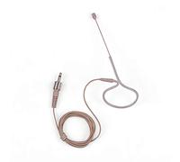 Bewinner Mini Unidirectional Condenser 3.5mm Plug Earhook Microphone for Smartphone DSLR Computer, Dynamic Single Ear-Hook Mic for Video Meetings Speech Program Hosting