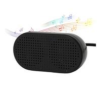 Bewinner Mini USB Dual Speakers, Portable USB Speakers with Built in Sound Card, Stereo Sound for Laptop PC,Plug and Play, Non Slip Design