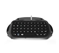 Bewinner Mini Wireless Bluetooth Gaming Keyboard Chatpad for Controller, Portable Chatpad with 10m Range, Easy Install & Type, ABS Material, for Online Gaming Chat