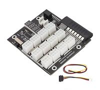 Bewinner Mining GPU Breakout Board, 12 Port 6Pin LED Voltage Display 2200Watts 12V Power Module 800W PSU Breakout Board for HP 720478-B21 865414-B21 720479-B21 876935-B21 876933-01103