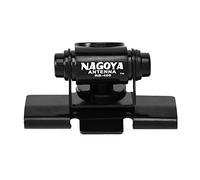 Bewinner Mobile Radio Antenna Mount, 360° Adjustable RB400 Bracket for Car, Stainless Steel, Black