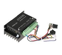 Bewinner Motor Driver Controller with Cable, WS55-220 High Performance 20VDC to 50VDC 500W 3 phase BLDC Motor Controller CNC Brushless Spindle BLDC Motor Driver Controller