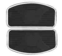 Bewinner Motorcycle Foot Pedal Footrest Plate, Fits Shadow ACE VT400 750