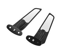 Bewinner Motorcycle Rearview Mirrors, Side Wind Wing Mirror Replacement for