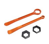 Bewinner Motorcycle Tire Iron Axle Wrench Tool Kit, Universal Tire Change