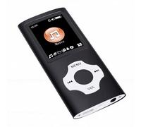 Bewinner MP3 Player, Bluetooth 5.3 Music Player with 1.8 Inch Screen, FM Radio, Voice Recorder, Supports Up to 64GB Card, for Kids Adults Seniors, Audiobooks, Video Playback (Black)