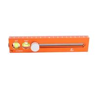 Bewinner Multifunctional Marking Ruler with Level Bubbles, Dual Magnets, Telescoping Multi Angle Scriber for Woodworking Measuring Tool