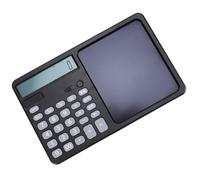 Bewinner Multifunctional Talking Calculator, 12 Digits Large Display Calculator, Highly Responsive Keys, Multi Functional With 7 Inch Writing Pad for Office, Business, Home, School (Black)