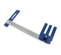 Bewinner Multifunctional Woodworking Cutter Guide Rail, Aluminum Alloy Circular Saw Track 0-65cm Adjustable, Precision Cutting Guide for Carpenter with Locking Design, Smooth Cutting