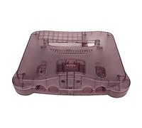Bewinner N64 Replacement Case Translucent Rose Purple Shell, Protective Housing for 64 Console with Buttons &, Easy Install Retro Gaming