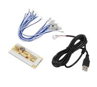 Bewinner No Delay USB Encoder for 3B RetroPie MAME DIY Encoder with Mode for Sanwa Joystick PC Game Controller