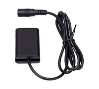 Bewinner NP FW50 Dummy Battery DC Coupler for A6400 A6000 A7 III A7R ZV-E10 AC-PW20, Continuous External Power Supply for Extended Photography Video Recording Live Streaming