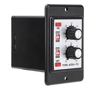Bewinner On Off Timer Relay Knob Control, 60m Quick Install (#1) | 60m Switch, Plastic Build, Universal Fit, Easy Plug And Play, Project Use, For Maker, Industrial Ready
