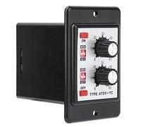 Bewinner On Off Timer Relay Knob Control, 60m Quick Install (#2) | 60m Switch, Plastic Build, Universal Fit, Easy Plug And Play, Project Use, For Maker, Industrial Ready