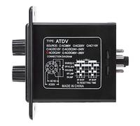 Bewinner On Off Timer Relay Knob Control, 60m Quick Install (#3) | 60m Switch, Plastic Build, Universal Fit, Easy Plug And Play, Project Use, For Maker, Industrial Ready