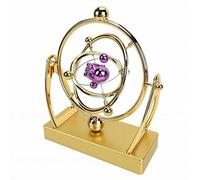 Bewinner Orbit Perpetual Motion Pendulum, 3D Space Kinetic Desk Decor