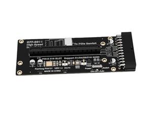 Bewinner PCIe Graphics Card Extension Adapter with Durable Design | Supports Gen4 x4 speeds, compatible with various power supplies, premium quality PCB material, suitable for desktop, laptop