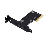 Bewinner PCIe to Oculink Adapter, SFF8612 Expansion Converter | PCIe 4.0 X4 64Gbps Low Profile, For EGPU Builds, 8GB/s Silver Core, Plug and Play