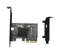 Bewinner PCIe to USB 3.2 Gen 2 Expansion Card, 20Gbps ASM3242, 4X Port, 10/11 (32/64bit) Compatible