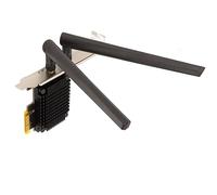 Bewinner PCIe WiFi 6E Card 5400Mbps Tri-Band with Bluetooth 5.2, 6dBi High Gain Antenna, AX210 Chipset for 10/11 64-bit, Wireless PCI Express Adapter