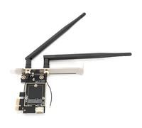 Bewinner PCle 1x to M.2 NGFF WiFi Adapter Card, Wireless Network Expansion Board with 5DB High Gain Antenna for Laptop Desktop Computer Internal Upgrade
