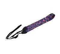 Bewinner Personality DSLR Camera Strap, Elastic Neck Pressure Relief, Soft and Thick Fabric, Buckle, Suitable for All Brand Cameras with 12 Colors Photography (PU6008B)