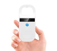 Bewinner Pet Microchip Scanner, Portable Animal Chip ID Scanner, 134.2KHz 128 Records Data Storage, ISO11784/85/FDX B/ID64 Microchip Reader, Dog/Pig Animal Management