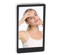 Bewinner Phone Vlog Selfie Monitor Screen, 3.97 Inch 2.4G WiFi Magnetic Back Camera, Wireless Connection, Phone Rear Camera Selfie Monitor with 1500mAh Battery Remote for Vlog Live Stream (Silver)