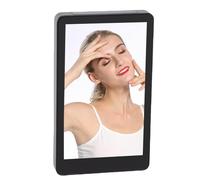 Bewinner Phone Vlog Selfie Monitor Screen, 3.97 Inch 2.4G WiFi Magnetic Back Camera, Wireless Connection, Phone Rear Camera Selfie Monitor with 1500mAh Battery Remote for Vlog Live Stream (Black)