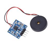 Bewinner Piezoelectric Vibration Tapping Sensor Module, 5.0V DC AD/DO | Vibration Switch Sensor Module with Analog Output, TTL Level Output for , Adjustable Sensitivity, 20x20mm