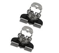 Bewinner Pillar Hood Stainless Steel Mounting Brackets Durable Easy Installation for Off-Road Led Work Light Bar Fit 304 Stainless Steel 2 Pcs Set