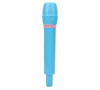 Bewinner Plastic Pretend Microphone Toy for Kids, Simulation Speech Practice Prop for Cosplay, Birthday Party Favors, Stage Performance & Costume Play (Blue)