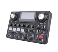 Bewinner Podcast Microphone Bundle with Sound Mixer Board, Dual Mic Input, LED Display Interface, Boom Arm Condenser Mic Kit for Streaming, Recording, Gaming, Content Creation