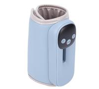 Bewinner Portable Bottle Warmer, 11 Temperature Settings, Rechargeable Fast Milk Warmer, Built in Night Light Memory, Accurate Temperature, LED Display for Travel Meet Your All Day (Blue)