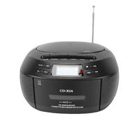 Bewinner Portable CD and Cassette Player,Combo Bluetooth 5.1 CD Cassette Recorder with USB Playback, AUX Input, AM FM Radio, LCD Screen, Remote Control, AC/DC Power (UK)