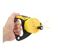 Bewinner Portable Diving Handle Reel, 46m / 150.9ft Scuba Dive Reel Kayak Anchor with Thumb Stopper, for Underwater Scuba Diving Divers Water Sports(Yellow wheel)
