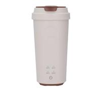 Bewinner Portable Electric Kettle, Stainless Steel 500ml 300W Travel Mini Hot Water Bottle with Temperature Control, Insulated for Tea Coffee Milk