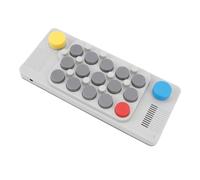 Bewinner Portable Electronic Music Keyboard Piano for Kids, Rechargeable Mini Organ with 3.5mm Headphone Jack, 20 Tones, Pocket Size Instrument with Stickers