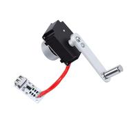 Bewinner Portable Hand Crank Generator for Camping Emergency Phone Charger, Miniature Handheld Power Generator with Rectifier, Aluminum Alloy Manual Crank for Small Battery