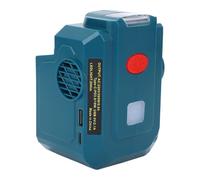 Bewinner Portable Inverter 200W, 18V Battery to AC Power Source with USB/Type-C Ports & LED Light, for BL1830B BL1840B BL1850B BL1860B BL1815 BL1820 BL1825 Battery Packs