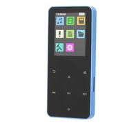 Bewinner Portable MP3 Player 1.8 Inch TFT Touch Screen, HiFi Lossless Sound Bluetooth Music Player with 8H Battery, 4GB Memory, Supports 64GB, Electronic Book, for Daily Use (4GB)