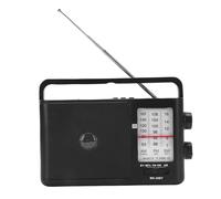 Bewinner Portable Radio AM FM SW, Battery Operated Radio with Bluetooth Speaker, Remote Control, Handheld Radios for Home Use, Outdoor & Emergency Survival (UK Plug)