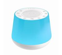 Bewinner Portable White Noise Machine | 32 Soothing Sounds with Adjustable Volume, Smart Timer & Night Light, USB-C Charging for Baby & Adult Sleep Therapy (White)