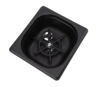 Bewinner Powerful Glass Washer That Efficiently Cleans Various Size Glasses for Kitchen Bar, Stainless Steel Sink Accessory for Home Use