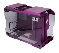 Bewinner Premium Mid-Tower ATX Case PC Gaming Case, Tempered Glass Panels Gaming PC Case Computer Chassis, ATX Matx Open Style Water Cooled Mini Gaming Chassis