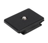 Bewinner Professional Camera Arrow Storage Case Plate, Metal 1/4 Inch Screw Tripod Mount Plate for DSLR Camera Accessories, Aluminum Alloy Arrow Storage Case Board with Non-Slip Pad, Compatible